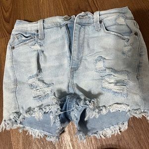 size 5 jean shorts